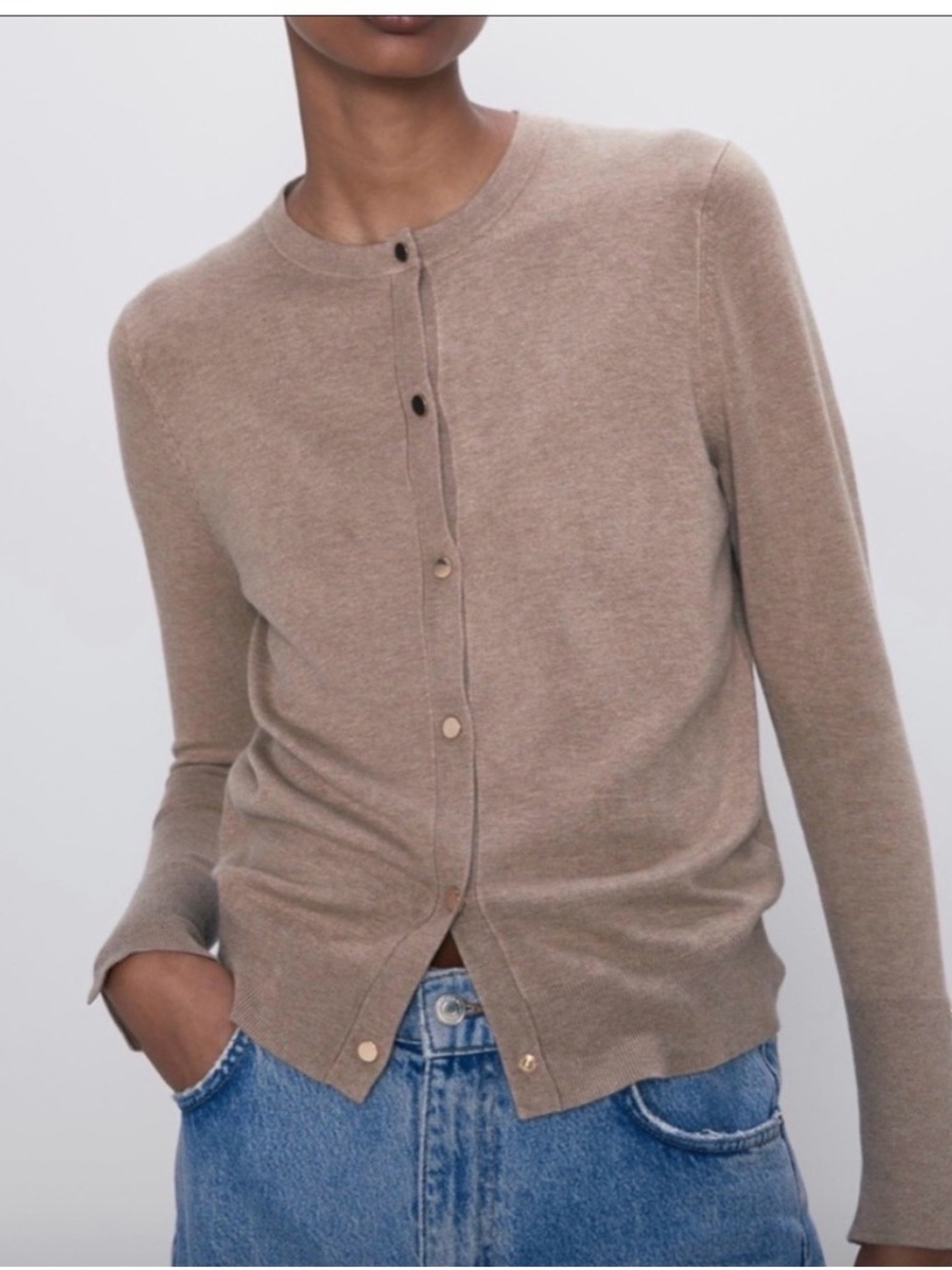 ZARA BUTTONED JACKET CARDIGAN